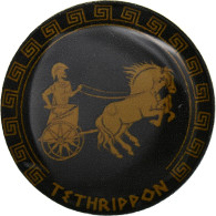 Grèce, Jeton, Ancient Olympic Sport, Tethrippon, Cupro-nickel, TTB - Andere & Zonder Classificatie