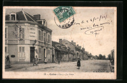 CPA Culan, La Poste  - Culan