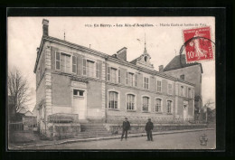 CPA Les Aix-d`Angillon, Mairie Ecole Et Justice De Paix  - Les Aix-d'Angillon