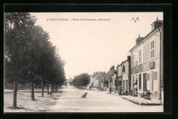 CPA Baugy, Place Du Commerce  - Baugy