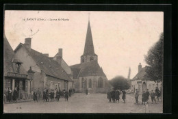 CPA Baugy, La Rue St-Martin  - Baugy