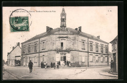 CPA Baugy, Mairie, Ecole Et Justice De Paix  - Baugy