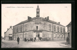 CPA Baugy, Mairie, Ecole Et Justice De Paux  - Baugy