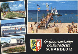 72376942 Scharbeutz Ostseebad Strand Mit Seebruecke Scharbeutz - Scharbeutz
