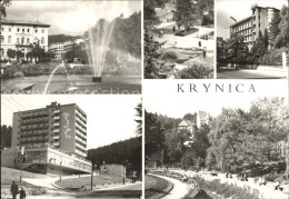 72376811 Krynica Gorska Fragment Uzdrowiska Park Zdrojowy Sanatorium Patria Kryn - Pologne