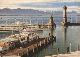 72376670 Lindau Bodensee Hafen Leuchtturm Seepromenade Lindau - Lindau A. Bodensee