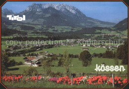 72376566 Koessen Tirol Panorama Mit Blick Zum Zahmen Kaiser Kaisergebirge Koesse - Other & Unclassified
