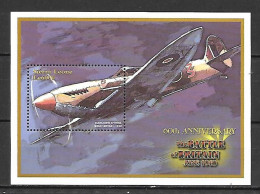 Sierra Leone - 2001 - Transport: Airplanes - Yv Bf 494 - Flugzeuge