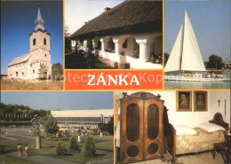 72375813 Zanka Kirche Arkaden Segelboot Sporthalle Zimmer Zanka - Ungarn