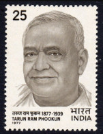 India 1977 Mi 706 Tarun Ram Phookun Birth Centenary MNH Good Conditon - Unused Stamps