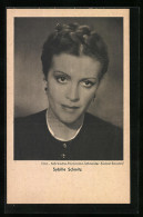 AK Schauspielerin Sybille Schmitz, Portraitfoto  - Acteurs