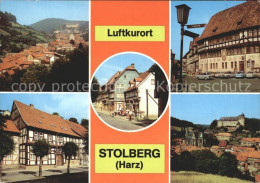 72375682 Stolberg Harz Rittergasse Rathaus Reicher Winkel Stolberg - Stolberg (Harz)