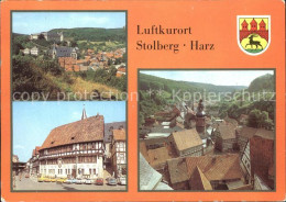72375661 Stolberg Harz Erholungsheim Comenius Blick Zum Saigerturm Rathaus Stolb - Stolberg (Harz)
