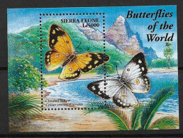 Sierra Leone - 2001 - Insects: Butterflies - Yv Bf 514 - Papillons