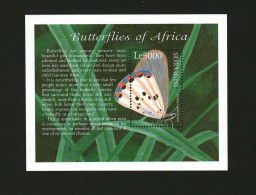 Sierra Leone - 2001 - Insects: Butterflies - Yv Bf 488 - Butterflies