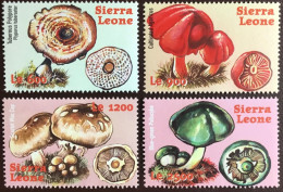 Sierra Leone - 2000 - Mushrooms - Yv 3176G/J - Funghi