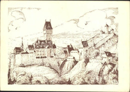 72375569 Linz Donau Altstadt Schaumburg Federzeichnung Von Hans Doblmayr Linz - Andere & Zonder Classificatie