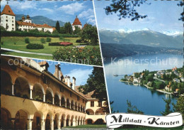 72375469 Millstatt Millstaettersee Alpenpanorama Stift Kloster Millstatt - Autres & Non Classés