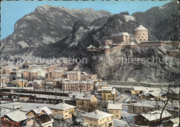 72375449 Kufstein Tirol Teilansicht Wintersportplatz Mit Festung Kaisergebirge K - Other & Unclassified