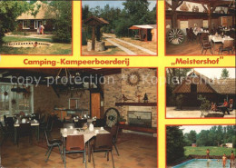 72375349 Dwingeloo Camping Kampeerboerderij Meistershof Gastraum Swimmingpool  - Autres & Non Classés