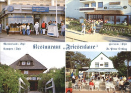 72375249 Insel Sylt Restaurant Friesenkate In Westerland Hoernum Kampen St Peter - Altri & Non Classificati