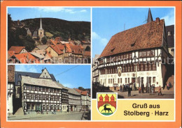 72375112 Stolberg Harz Teilansicht Am Markt Rathaus Stolberg - Stolberg (Harz)