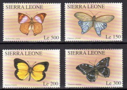 Sierra Leone - 1996 - Butterflies - Yv 2265/68 - Papillons