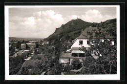 AK Rhöndorf Am Rhein, Adenauer Haus Mit Blick Zum Drachenfels  - Drachenfels