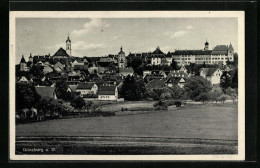 AK Günzburg A. D., Generalansicht Mit Dem Schloss  - Guenzburg