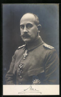 AK Max Von Baden, Im Portrait In Uniform Mit Orden  - Königshäuser