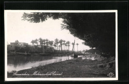 CPA Alexandria, Mahgmoudieh Canal  - Autres & Non Classés
