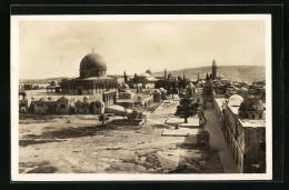 AK Jerusalem, Blick Auf Den Tempelplatz  - Palästina