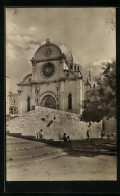 AK Sibenik, Vor Der Kirche  - Croazia