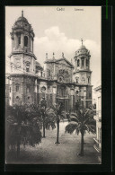 Postal Cadiz, Catedral, Fassade  - Cádiz