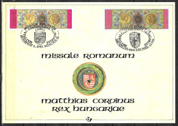 2492HK  Missale Romanum - Bonne Valeur - MNH** - LOOK!!!! - Souvenir Cards - Joint Issues [HK]