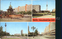 72374378 Berlin Neptunbrunnen Magistrale Palast Der Republik  Berlin - Autres & Non Classés