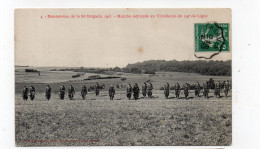 Manœuvre De La 82e Brigade, 1905 - Marche Déployée En Tirailleurs Du 149e De Ligne - 1908 (M21) - Manöver