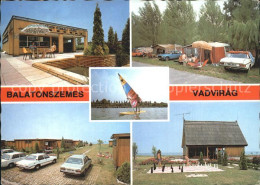 72374342 Balatonszemes Campingplatz Segelboot   - Hungary