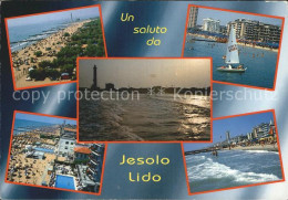 72373780 Jesolo Segelboot Strand Jesolo - Sonstige & Ohne Zuordnung