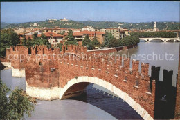 72373750 Verona Veneto Scaligero Br?cke Panorama Verona - Other & Unclassified