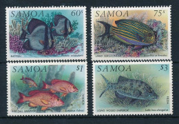 Samoa - 1993 - Fish - Yv 755/58 - Fische