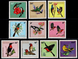 Rwanda - 1972 - Birds - Yv 464/73 - Other & Unclassified