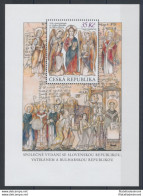 2013 Repubblica Ceca - San Cirillo E Metodio - Foglietto N. 79 -  Emissione Congiunta, MNH** - Emissioni Congiunte