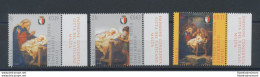 2007 Malta , Natale Natività , Emissione Congiunta Con N° 1463/65 , 3 Valori , - Emissioni Congiunte