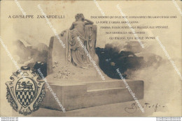 Cc162 Cartolina Commemorativa Maderno Inaugurazione Monumento Giuseppe Zanardell - Brescia