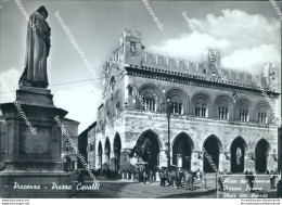 Cd63 Cartolina Piacenza Citta' Piazza Cavalli - Piacenza