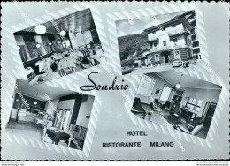 Cd108 Cartolina Sondrio Citta' Hotel Ristorante Milano Lombardia - Milano (Milan)