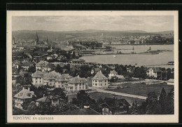 AK Konstanz A. Bodensee, Panorama  - Konstanz