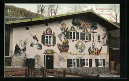 AK Mittenwald A. Isar, Schlipferhaus  - Mittenwald