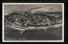 AK Norderney / Nordsee, Gesamtansicht, Fliegeraufnahme  - Norderney